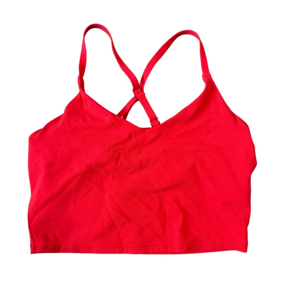 Athleta Vibrant Red Bandeau